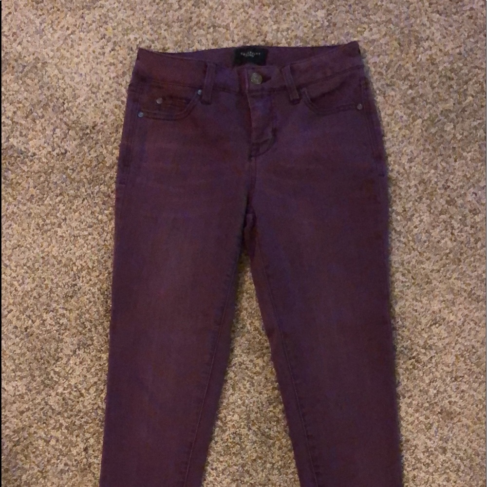 Celeb pink skinnys